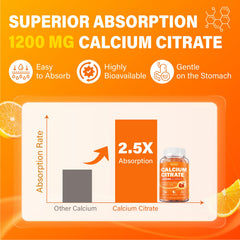 Veyttisy Calcium 1200mg D3 gummies closeup, orange flavor and chewy texture