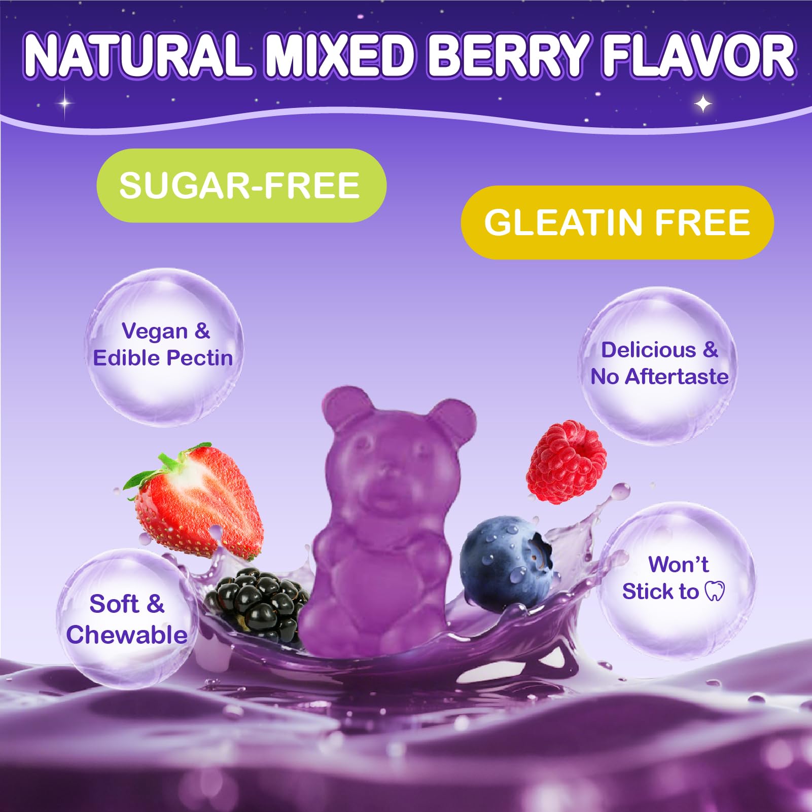 Packaging display for Veyttisy Kids gummies