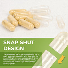 VGTPC pullulan capsules shown with clear shells and barrier benefits.