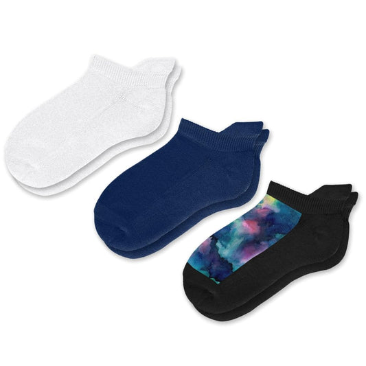 Viasox diabetic ankle sock with a non-binding fit for gentle ankle wear