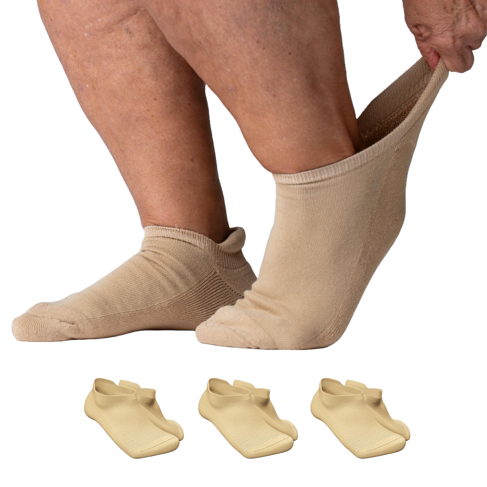Viasox Diabetic Socks pack shot highlights value and all-day comfort.