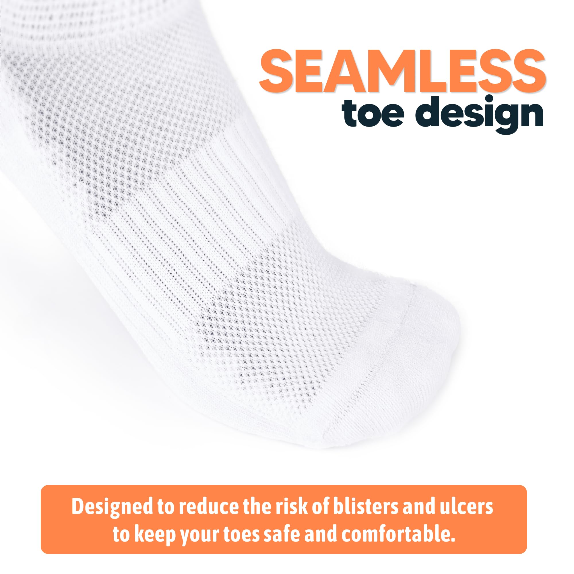 Viasox easy-on-off design for effortless wearing