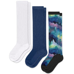 Viasox EasyStretch socks with seamless toe prevent rubbing and pressure points.