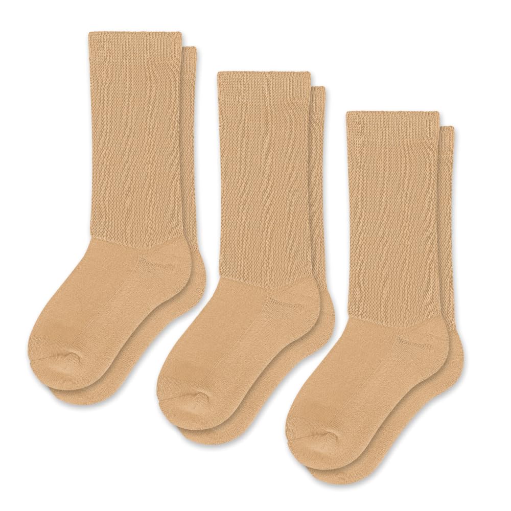 Viasox EasyStretch seamless toe design minimizes rubbing and irritation.
