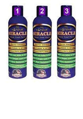 VIAVIENTE Miracle 3-pack bottle pour—energizing fruit puree for quick daytime boosts.