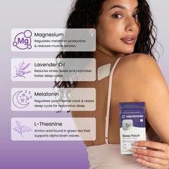VIBE PATCHES vegan latex-free skin patch for comfortable wear
