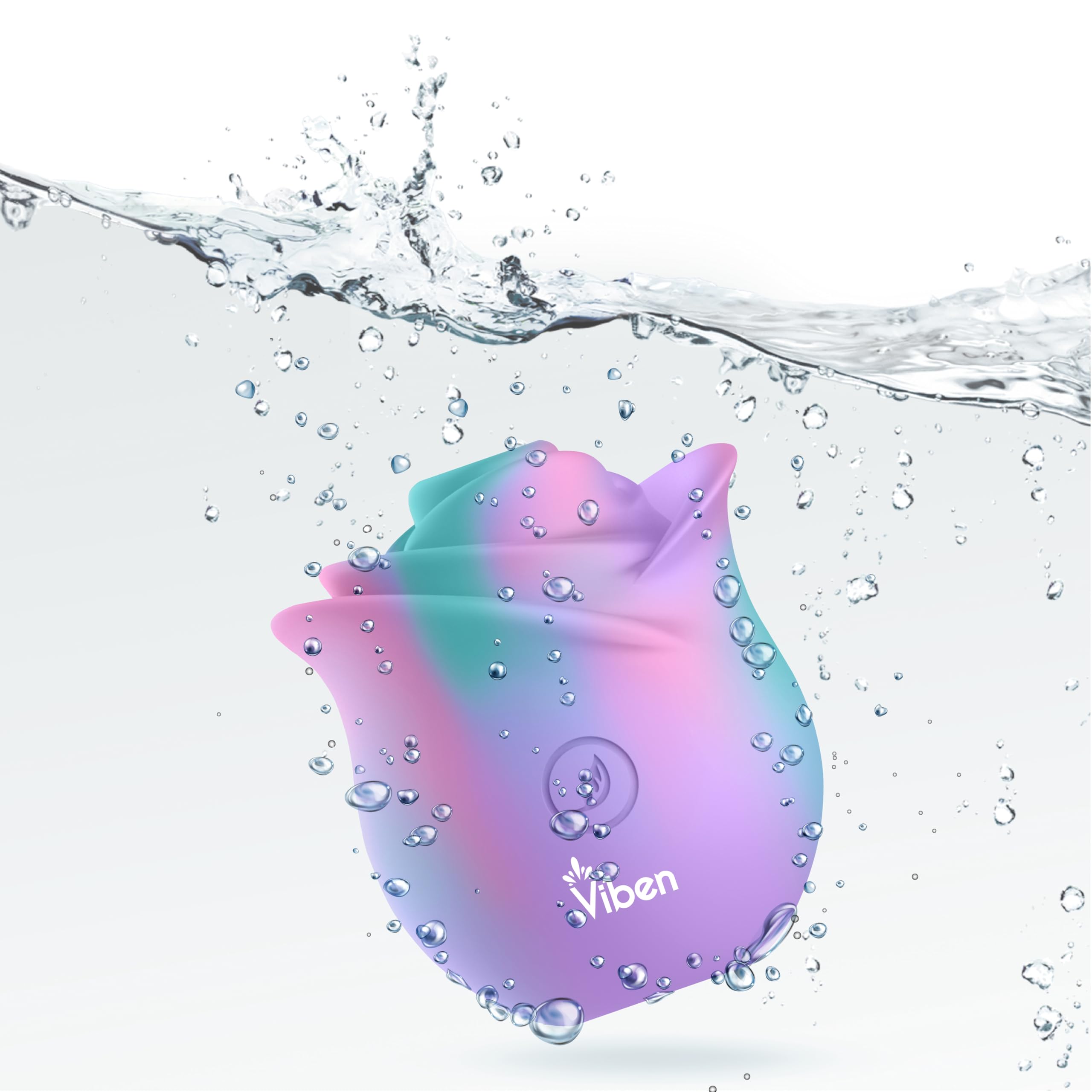Viben Zen Rose Stimulator is USB rechargeable for on-the-go sessions.
