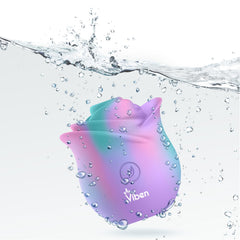 Viben Zen Rose Stimulator is USB rechargeable for on-the-go sessions.