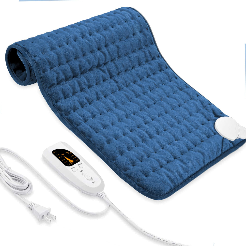 VIBOOS heating pad for back with adjustable heat levels for targeted relief.