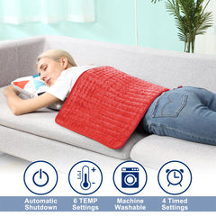 VIBOOS 6 heat settings for customizable warmth and comfort.