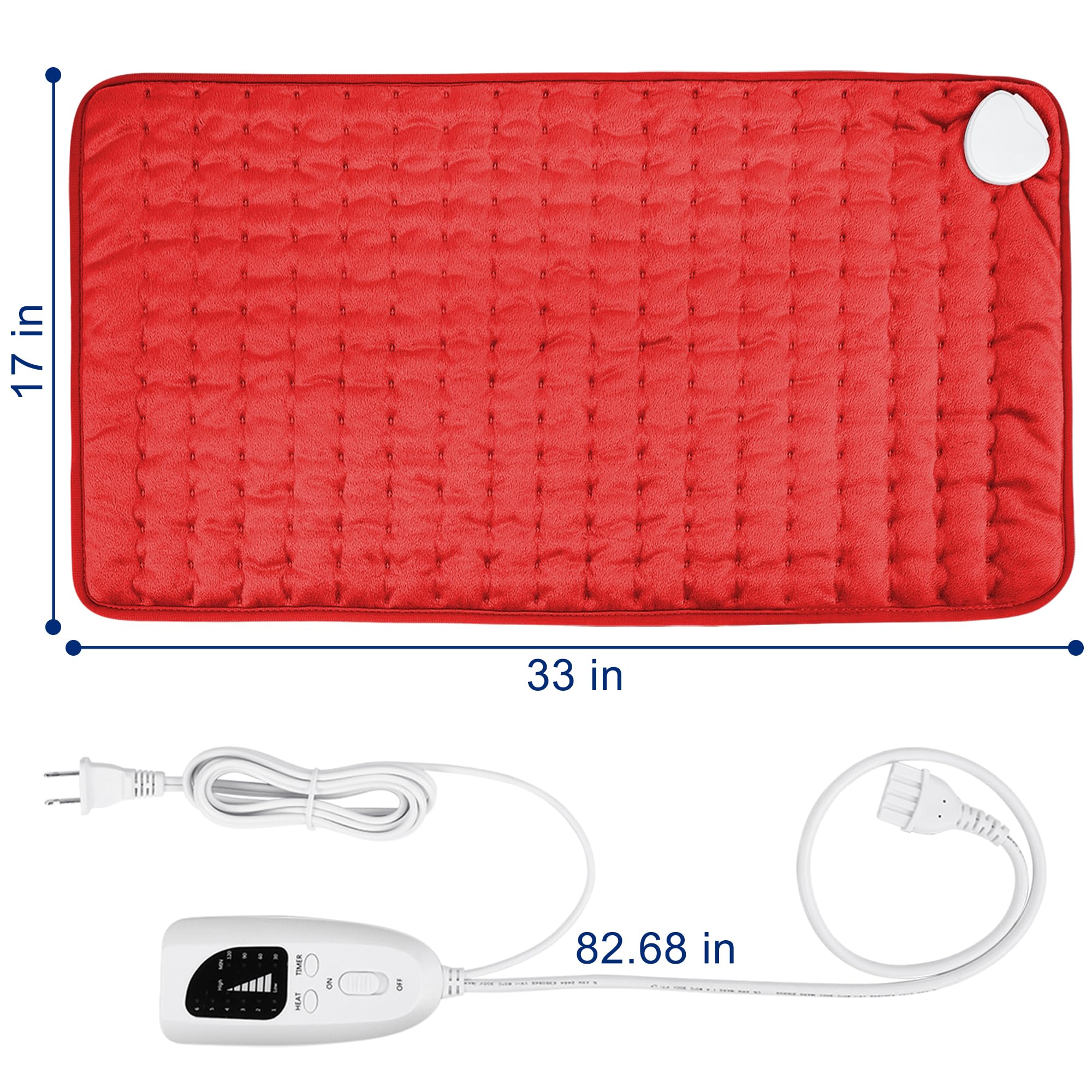 VIBOOS premium flannel cover delivers soft, cozy warmth.