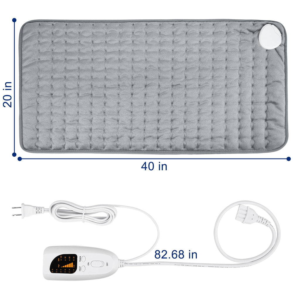 VIBOOS soft flannel cover adds cozy warmth and easy care.
