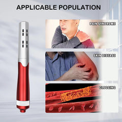 Vibrance 7.0 THZ Wand Blower compact design for portable self-care.