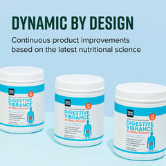 Vibrant Health amino acids L-glutamine and L-arginine for gut nourishment.