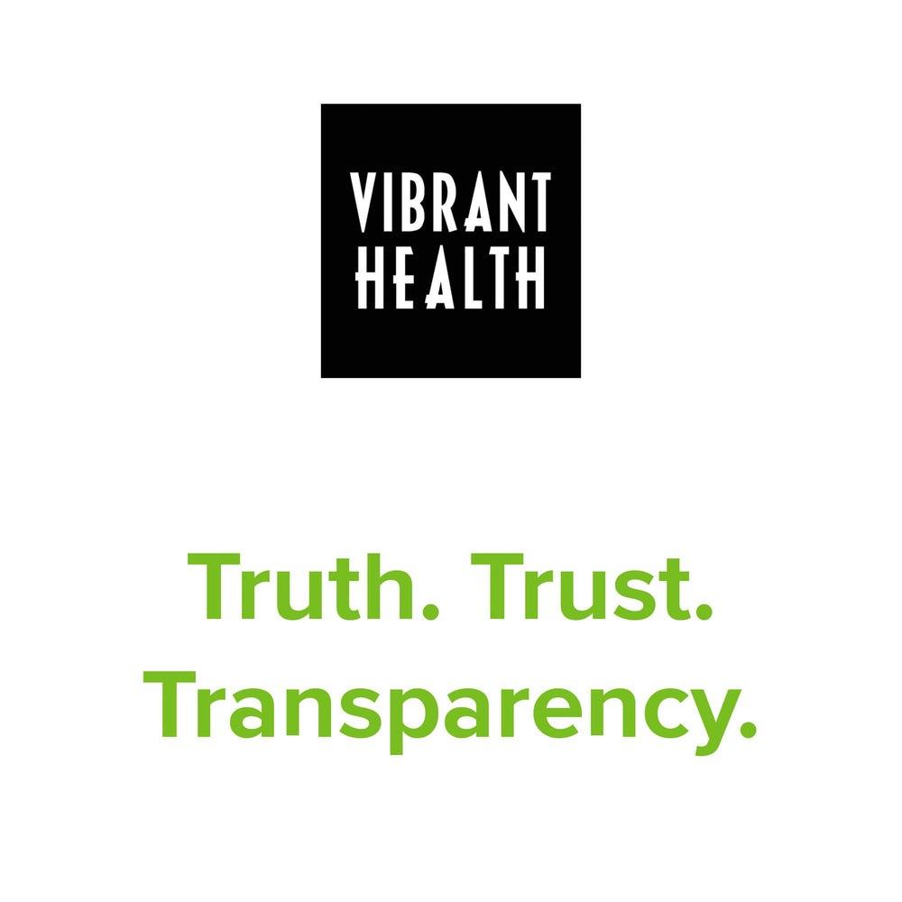Vibrant Health Green Vibrance compact packaging on shelf.