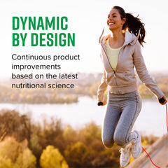 Green Vibrance ingredients blend featuring greens and probiotics.