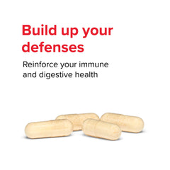 Vibrant Health ingredients blend highlighting immune-supportive compounds.