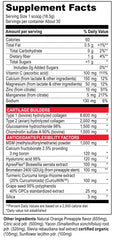 Vibrant Health Joint Vibrance scoop demonstrates easy daily use for joint comfort.