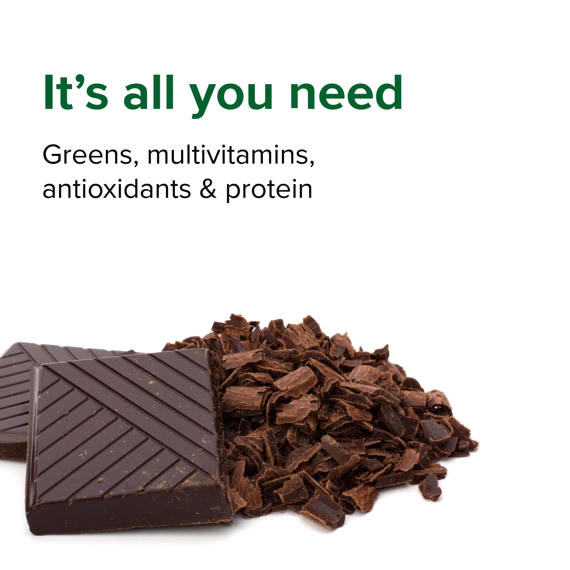 Vibrant Health Maximum Vibrance Chocolate travel pouch enables on-the-go nourishment.