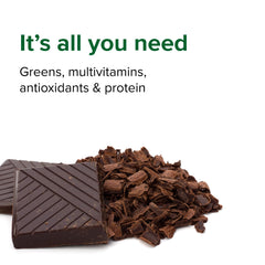 Vibrant Health Maximum Vibrance Chocolate travel pouch enables on-the-go nourishment.