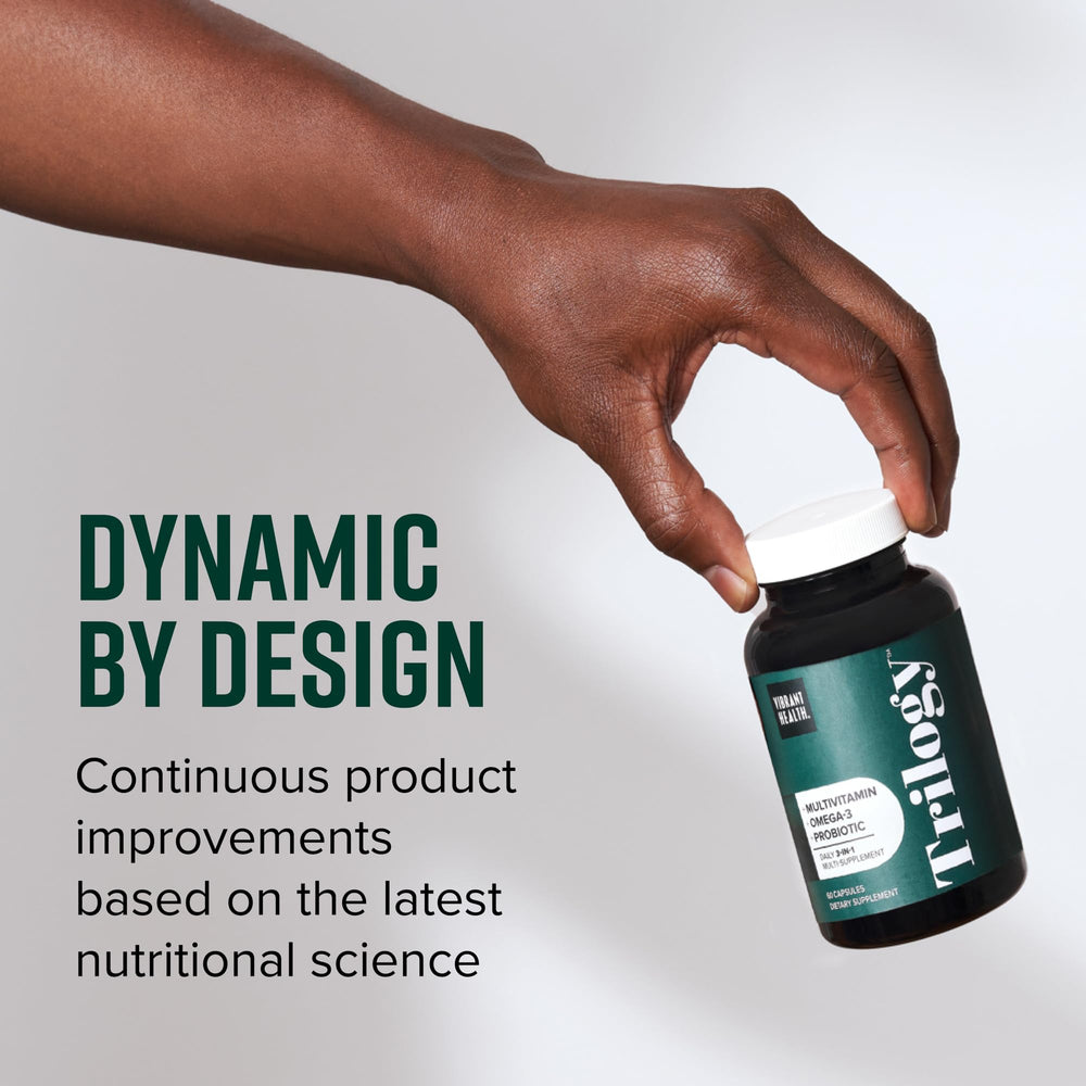 Vibrant Health Trilogy daily routine use — simple capsule