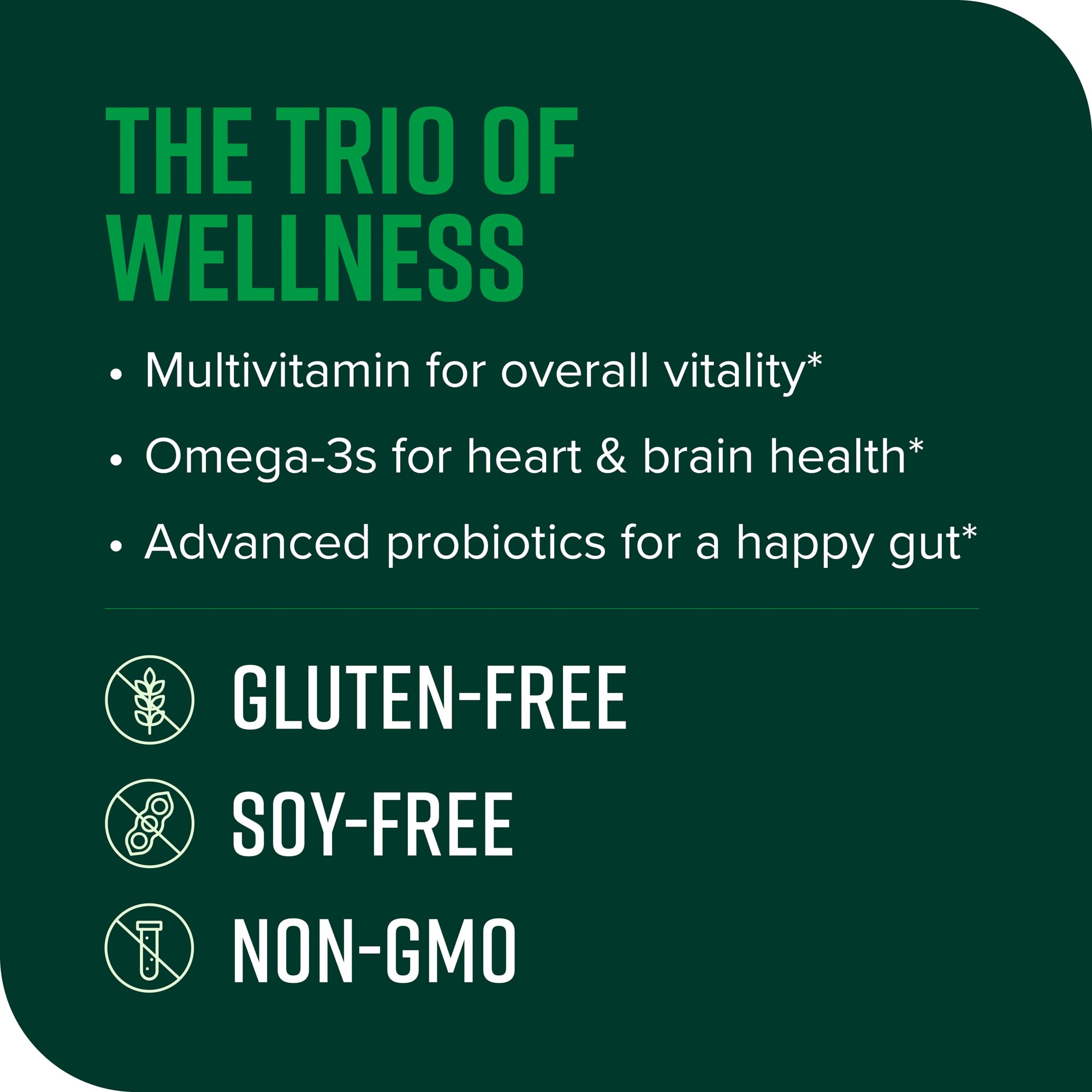 Vibrant Health Trilogy probiotic 20B CFUs with 12 strains