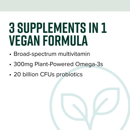 Vibrant Health Trilogy capsules close-up highlighting probiotic supplement benefits