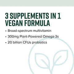 Vibrant Health Trilogy capsules close-up highlighting probiotic supplement benefits