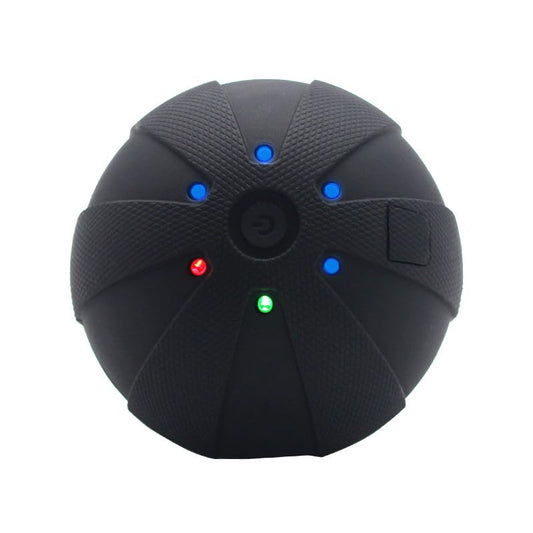 Vibrating Massage Ball neck-release for tension relief and improved flexibility