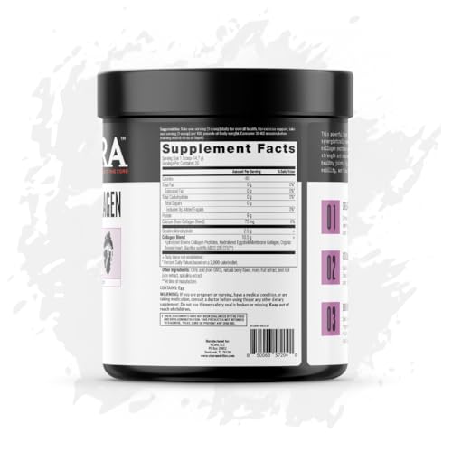 Berry flavored Vicera mix dissolving in water for a refreshing shake.