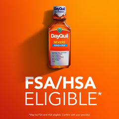 Vicks DayQuil Severe package displayed for easy daytime relief.