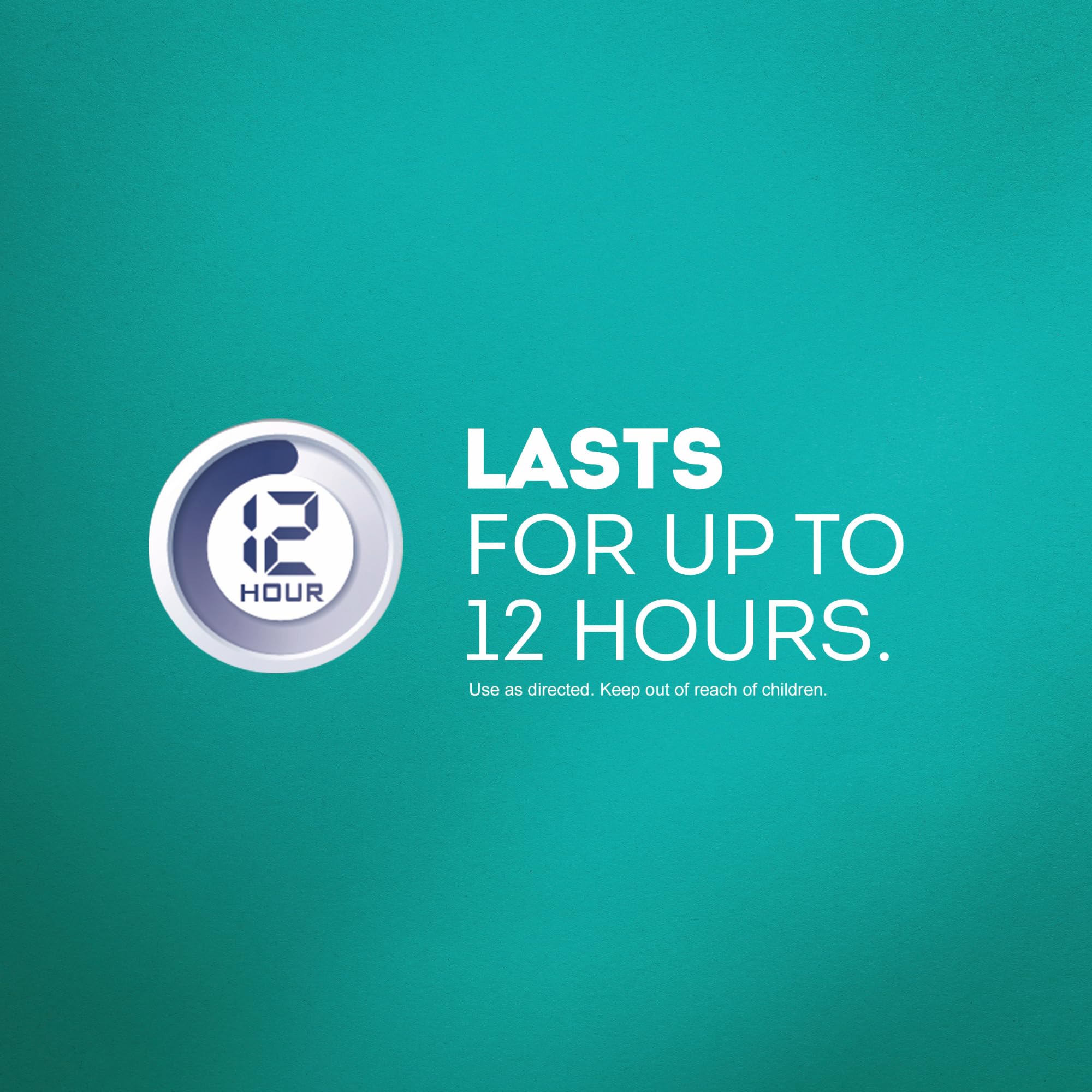 Brand label close up confirms product details and quality.