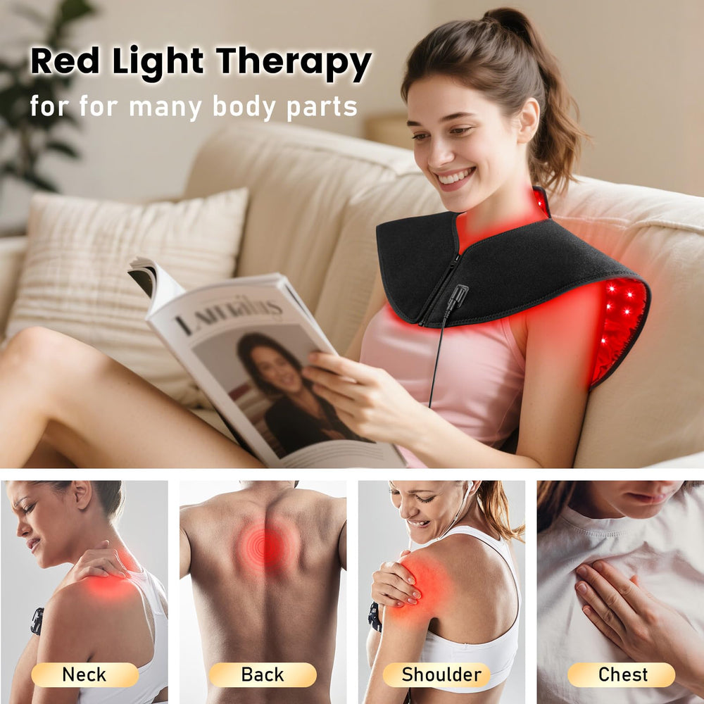 Viconor 194‑LED panel closeup showing deep-tissue reach and broad area.
