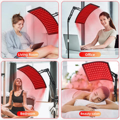 Viconor full-body therapy panel provides broad coverage for convenient use.