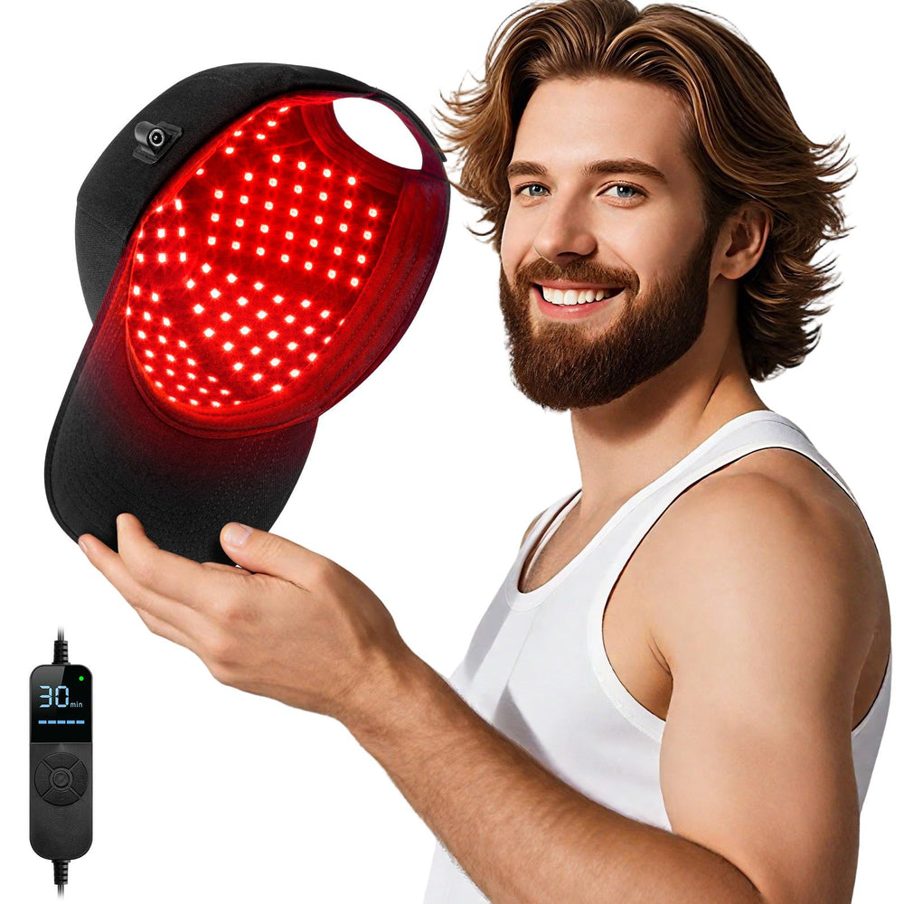 Viconor Laser Cap front view for at-home hair growth support with discreet wear