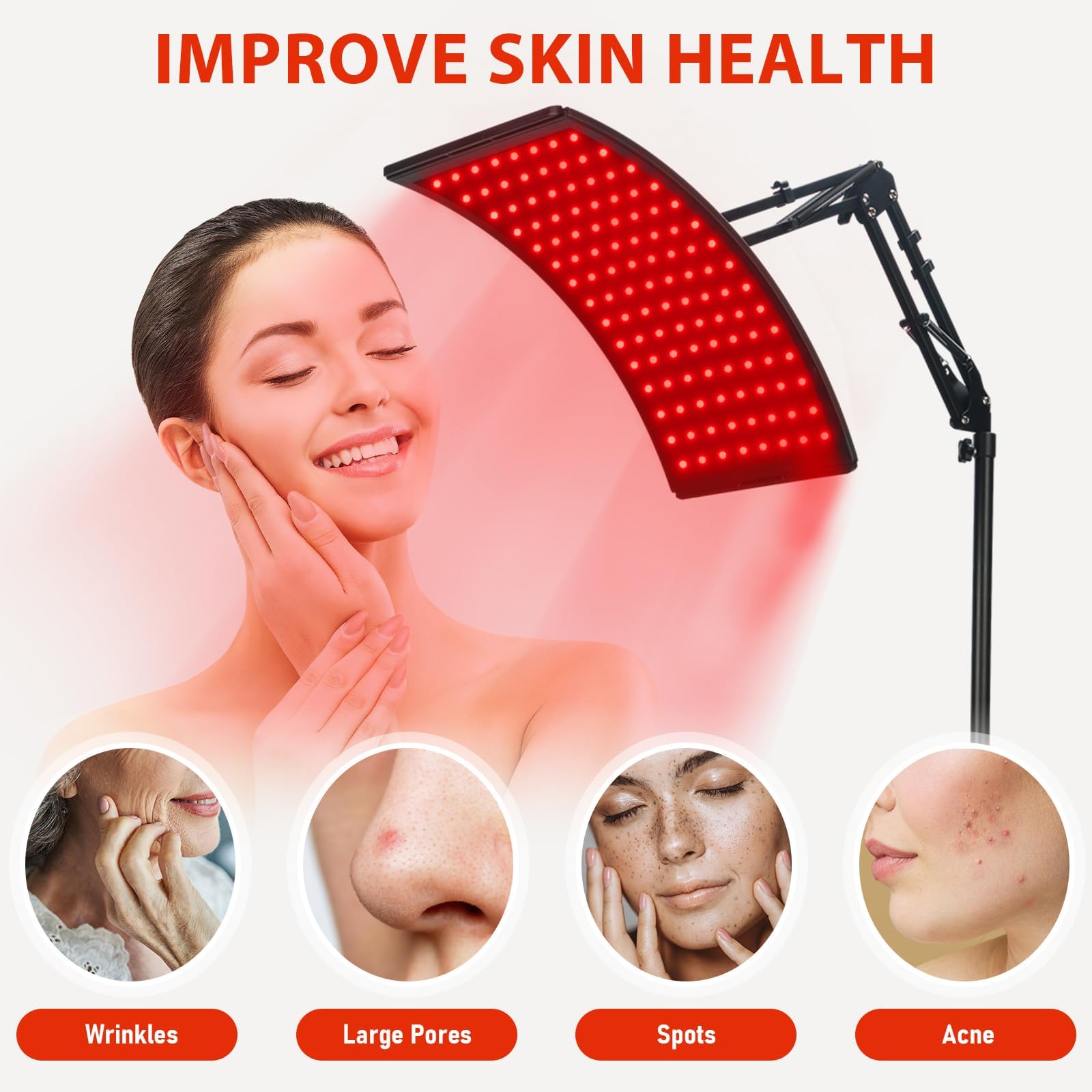 Viconor lamp in packaging highlights portable wellness option.