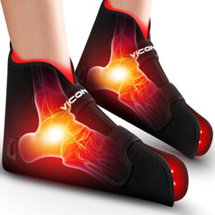 Viconor red light therapy feet front view for at-home relief.
