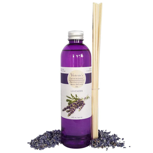Victoria's Lavender 8oz diffuser oil refill for lasting fragrance in any room