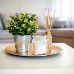 Victoria's Lavender diffuser reeds and oil blend for soothing home ambiance