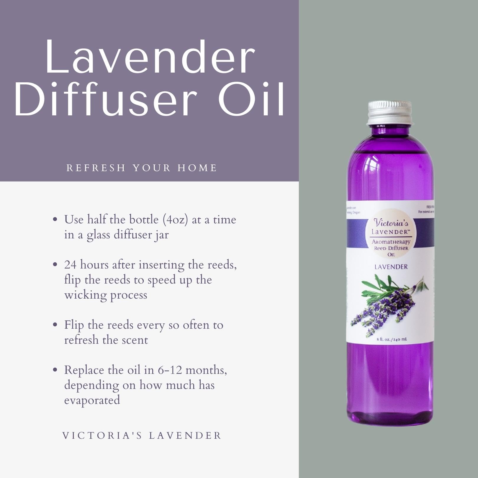 Victoria's Lavender handmade small-batch production supports premium aromatherapy quality