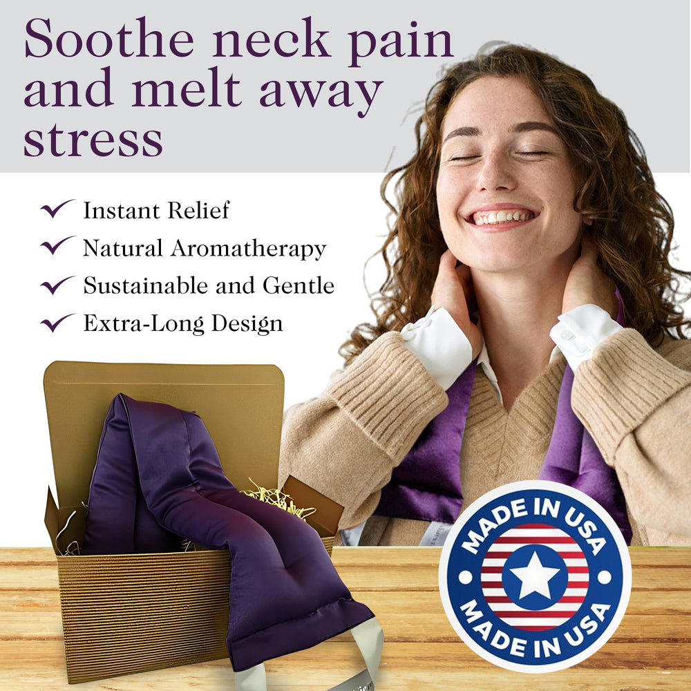 Victoria's Lavender made-in-USA badge signals quality craftsmanship and domestic production.