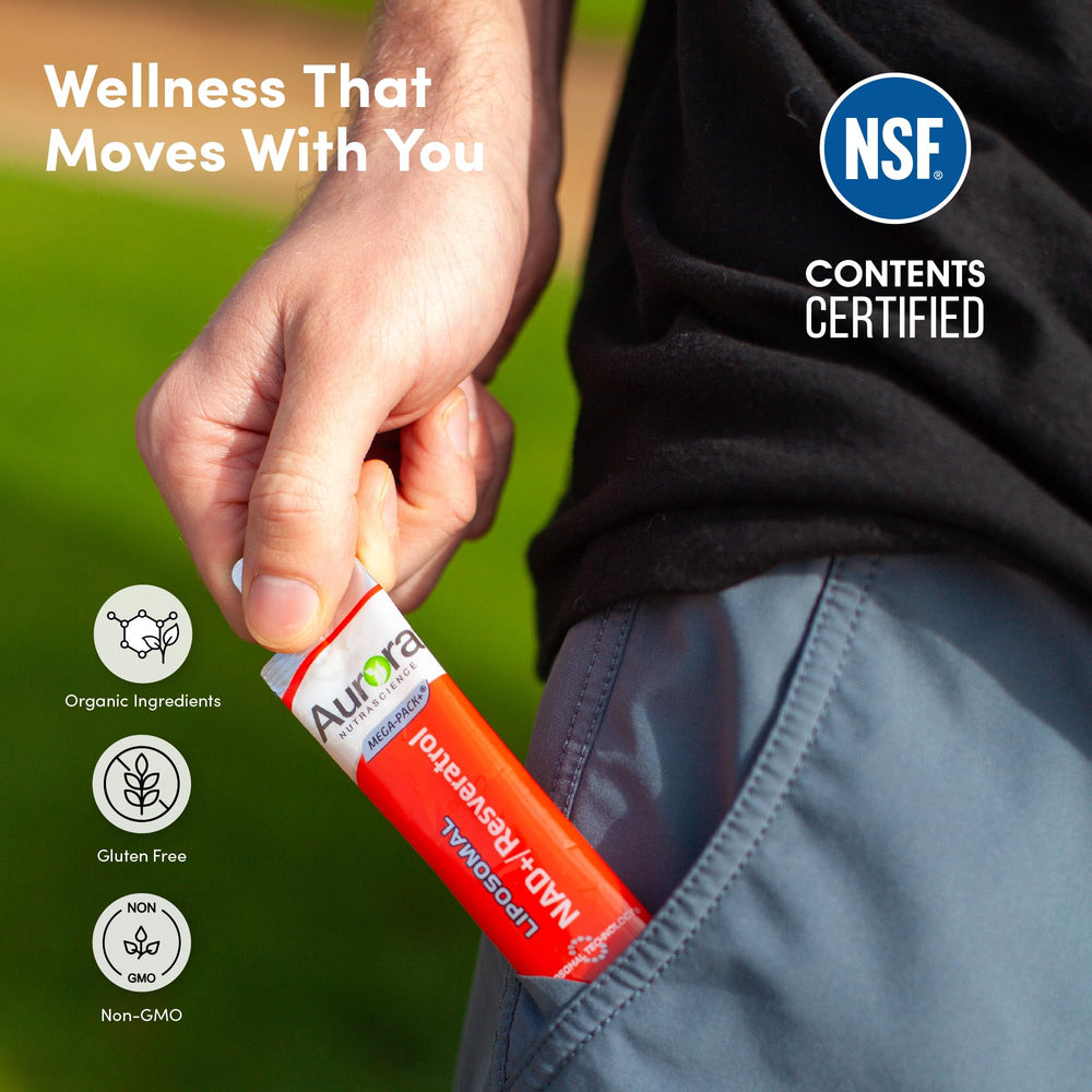 Vida Lifescience energy and mental clarity concept with fruit flavor illustration.