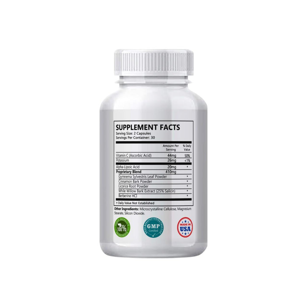 VIDAPLEXTRA Block Sugar Pro bottle label highlights quality ingredients for trust
