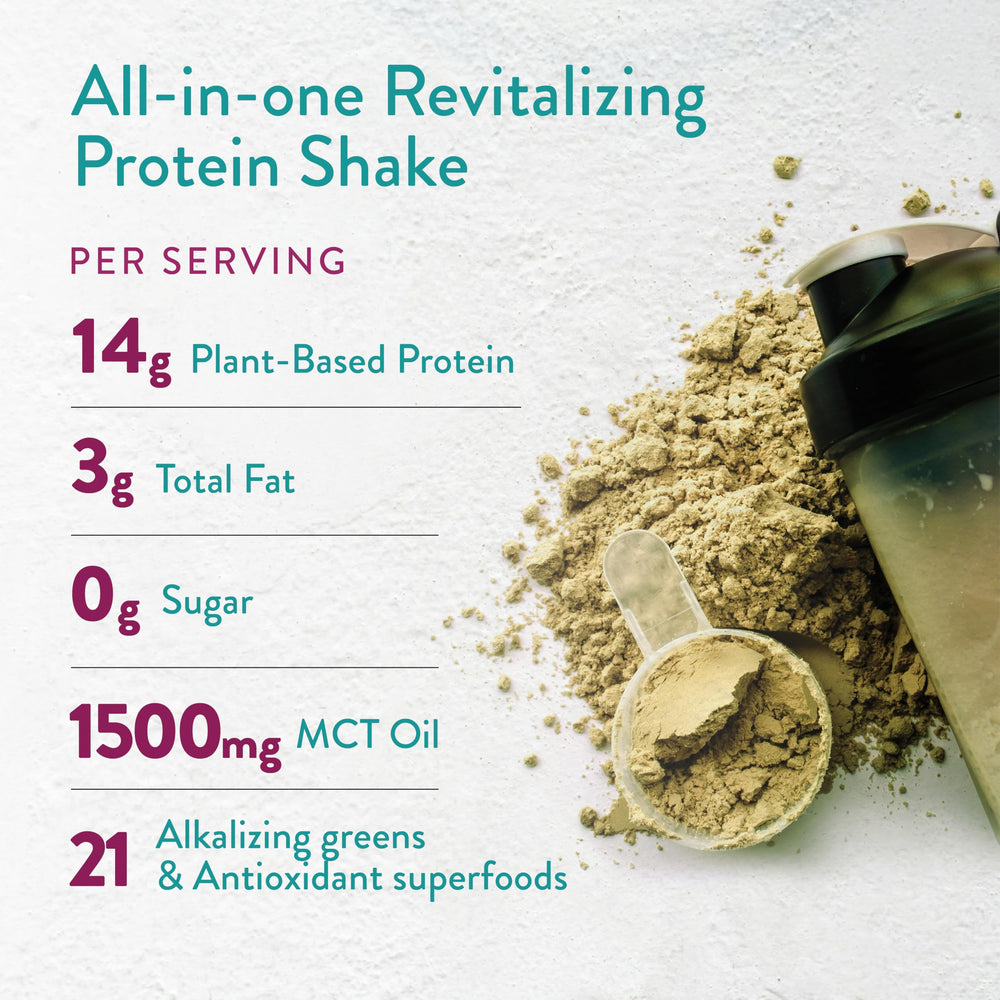 VIDAPURA Keto-Green Protein ingredients panel highlighting pea protein