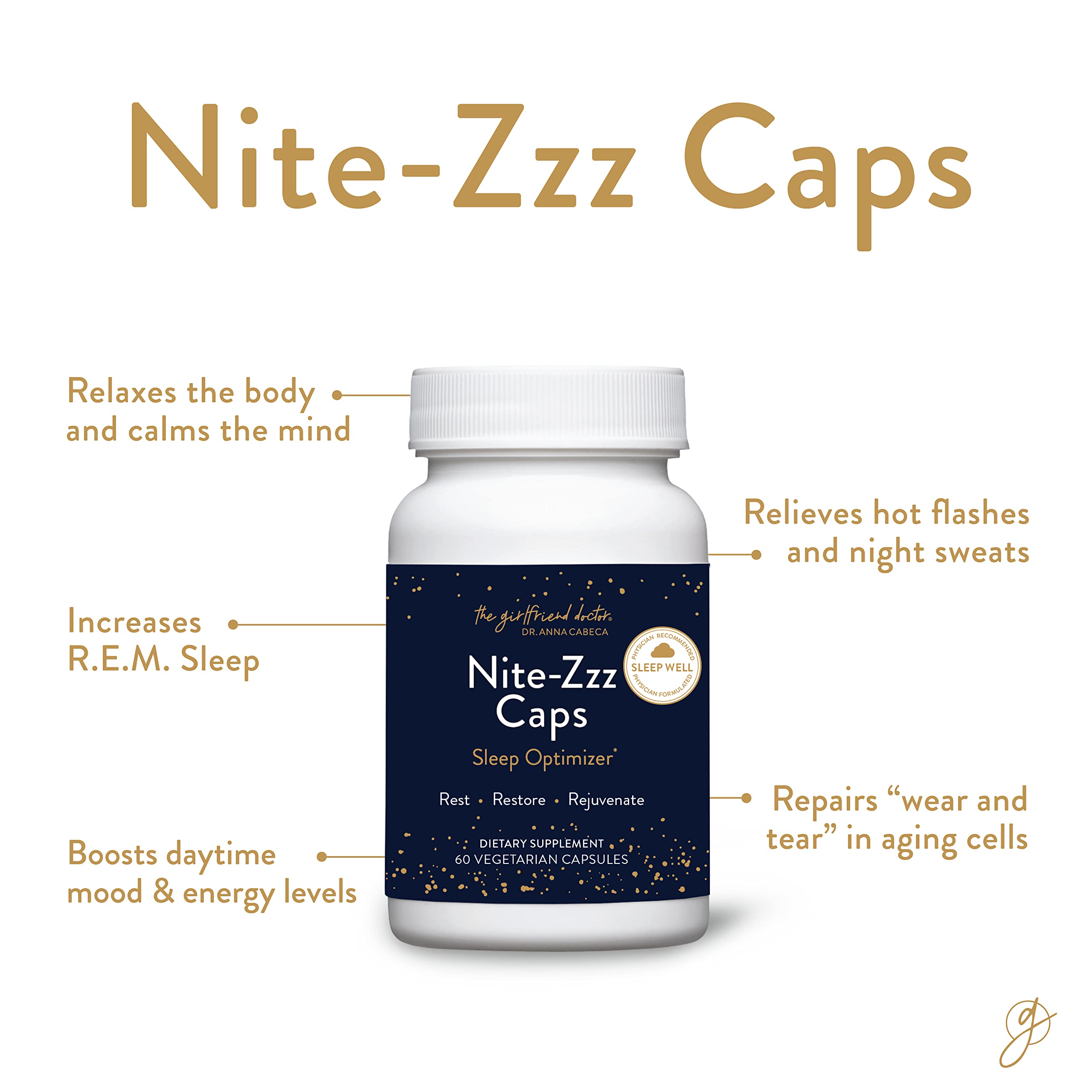 VIDAPURA Nite-Zzz capsules ready for bedtime routines and relaxation