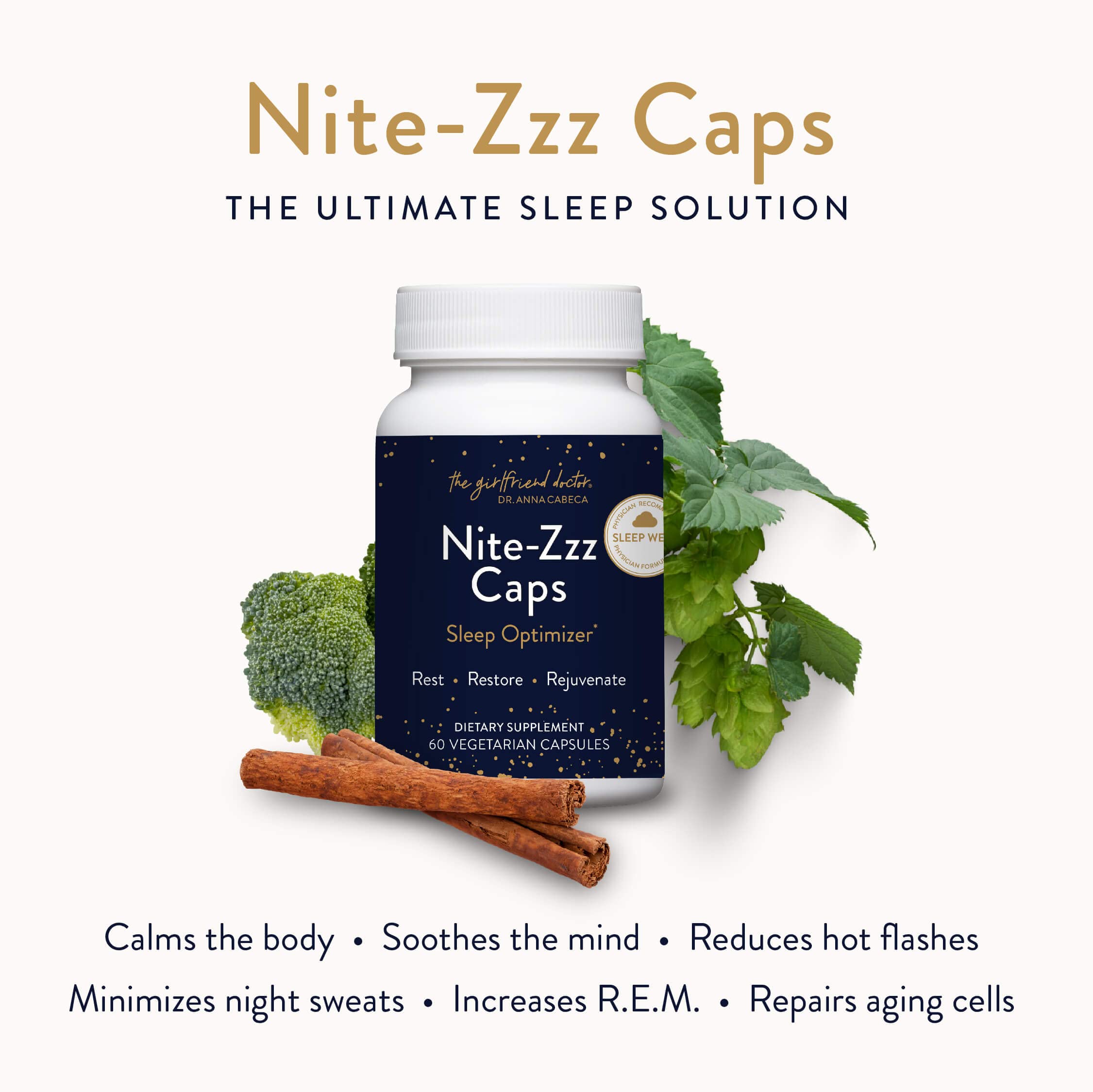 VIDAPURA Nite-Zzz packaging box demonstrates a clean vegan formula