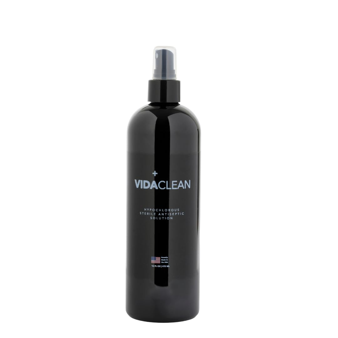 VidaClean application mist shows fast-acting hygiene for minor wounds.