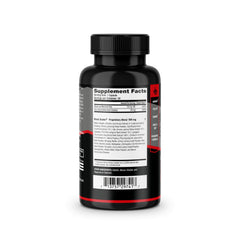 Packaging box for Black Snake highlighting 30 capsules and blend