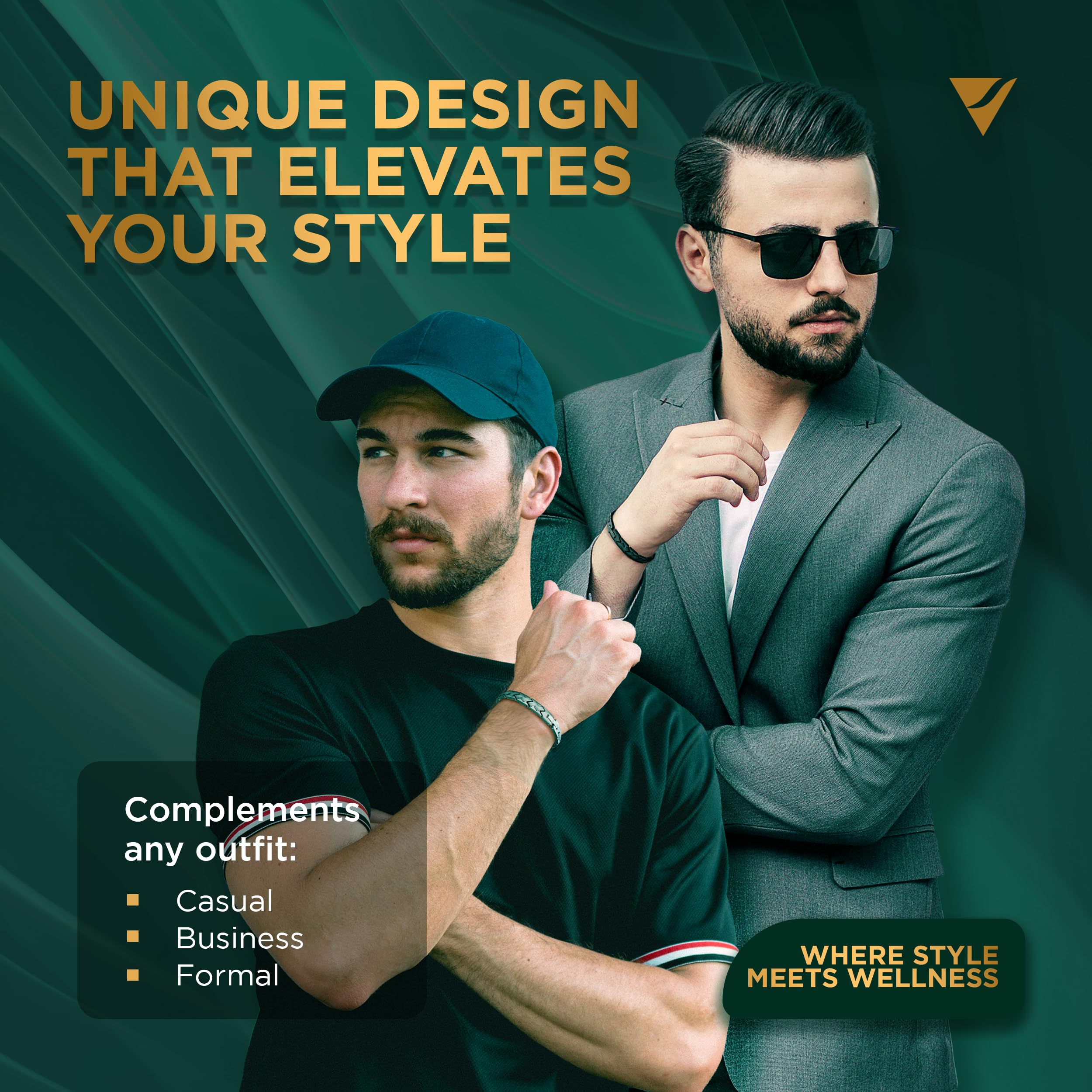 Vigor Wave braided-like design detail blends style and comfort.