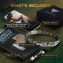 Vigor Wave bracelet is waterproof and durable for active days.